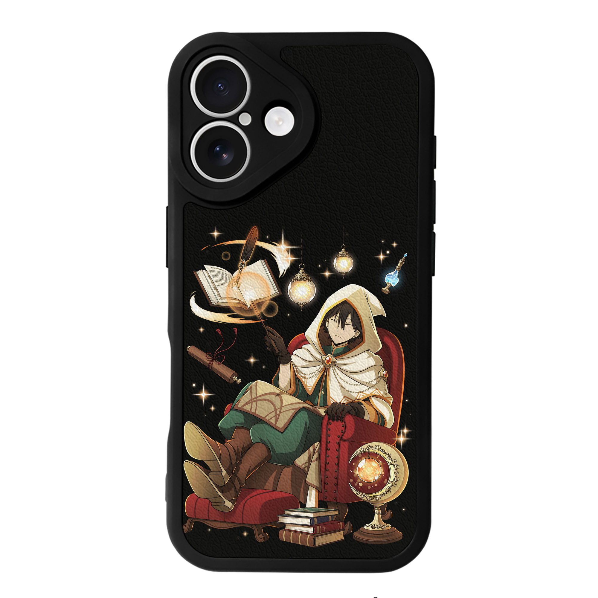 （画像用） 文豪ストレイドッグス Bungo Stray Dogs 【iPhone 16シリーズ対応】シリコンスマホケース（レザー調） 材質：シリコン